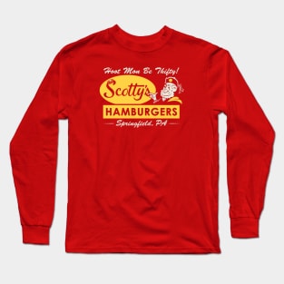 Scottys Hamburgers Long Sleeve T-Shirt
